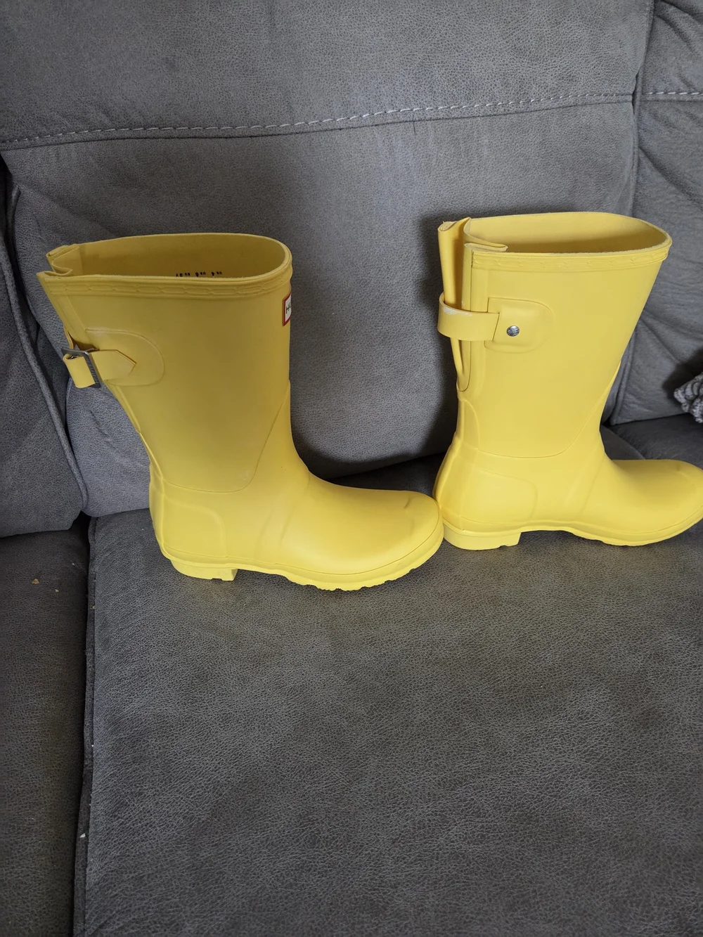 Hunter Womens' Yellow Classic Rain Boots